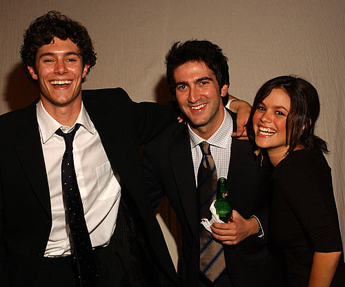 Adam Brody and Rachel Bilson hung out with OC creator Josh Schwartz at a 2003 Emmys afterparty.
Adam Brody and Rachel Bilson hung out with OC creator Josh Schwartz at a 2003 Emmys afterparty.