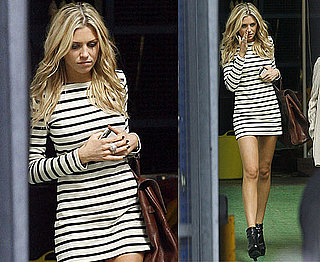 Pictures of Abbey Clancy Without Her Engagement Ring On Leaving ITV Studios
