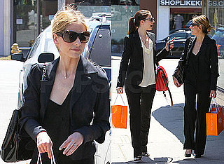 Sarah Michelle Gellar and Michelle Trachtenberg Gossip and Shop For Baby Gear in LA