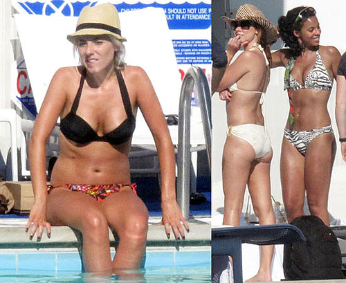 Pictures of The Saturdays in Bikinis Including Mollie King, Rochelle Wiseman, Una Healy in LA