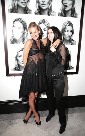Kate Moss and Corinne Day in Feb. 2007 Kate Moss and Corinne Day in Feb. 2007