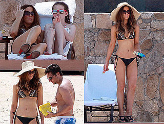 Pictures of Kate Beckinsale in a Bikini Vacationing in Mexico With Shirtless Len Wiseman