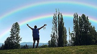 Double Rainbow Guy in a Microsoft Commercial