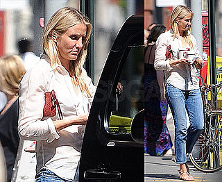 Pictures of Cameron Diaz Going on a Soup Run in NYC