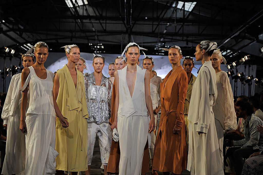 Alexander Wang Ditches the Black "Uniform," Goes Light for Spring 2011 Alexander Wang Ditches the Black "Uniform," Goes Light for Spring 2011
