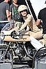 Keira Knightley Films New Chanel Commercial on Motorcycle Over the Weekend