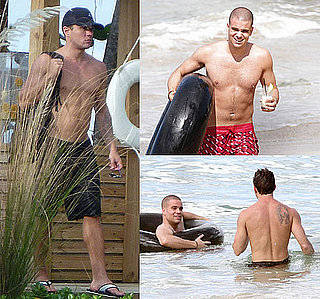 Shirtless Ryan Phillippe and Shirtless Mark Salling Pictures in Puerto Rico 2010-09-07 05:00:00