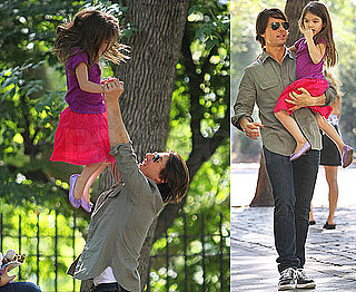 Pictures of Tom Cruise and Suri Cruise on a Playdate in Central Park