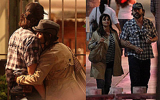Pictures of Penelope Cruz and Javier Bardem Being Affectionate in LA