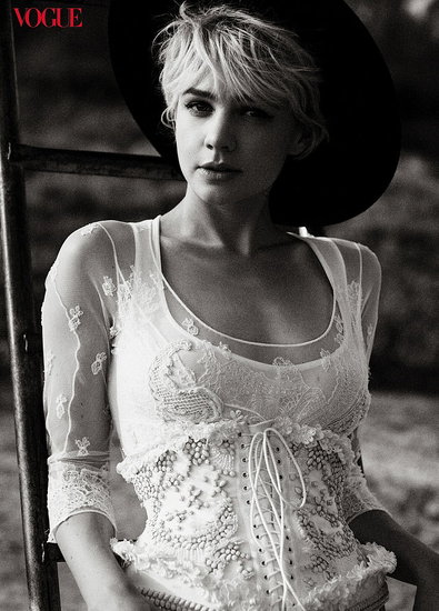 Carey Mulligan does Vogue-october 2010