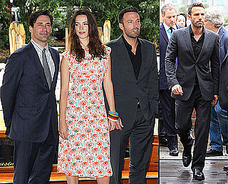 Pictures of Ben Affleck, Rebecca Hall, Jeremy Renner, and Jon Hamm Promoting The Town in Venice 2010-09-08 08:45:00