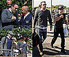 Pictures of Ben Affleck and The  Town Leaving Venice