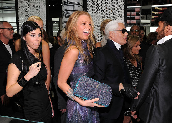New York Treated to a Karl Lagerfeld Appearance at Chanel's Soho Store Re-Opening Last Night New York Treated to a Karl Lagerfeld Appearance at Chanel's Soho Store Re-Opening Last Night