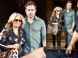 Pictures of Jessica Simpson and Eric Johnson Leaving Their Hotel in NYC 2010-09-10 13:30:00