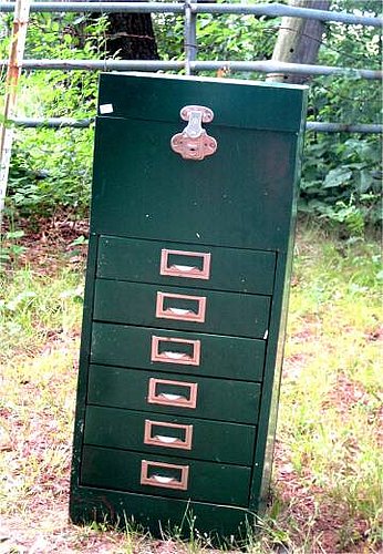Tool chest turned jewelry armoire