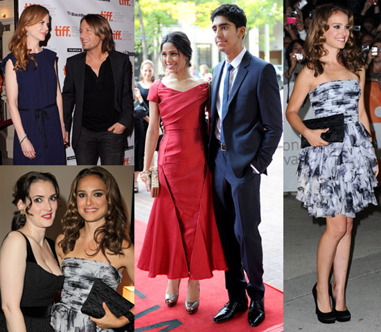 Pictures of Natalie Portman, Freida Pinto, and Nicole Kidman at the Toronto Film Festival Pictures of Natalie Portman, Freida Pinto, and Nicole Kidman at the Toronto Film Festival