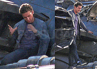 Pictures of Shia LaBeouf and Rosie Huntington-Whiteley on the Set of Transformers 3