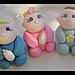 Edible Fondant Cake Baby