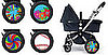 Doodle Wheels Stroller Hubcaps