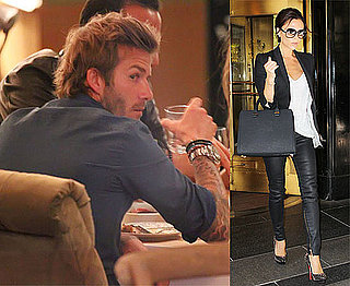 Pictures of Victoria Beckham in Manhattan for NYFW and David Beckham Out For Dinner in LA