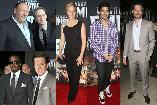 Pictures of Steve Buscemi, Edie Falco, James Gandolfini and Mark Wahlberg at the Premiere of Boardwalk Empire Pictures of Steve Buscemi, Edie Falco, James Gandolfini and Mark Wahlberg at the Premiere of Boardwalk Empire