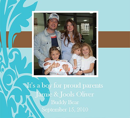 Pictures of Jamie Oliver's Baby Son Buddy