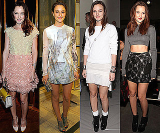Photos of Leighton Meester at Spring 2011 New York Fashion Week
