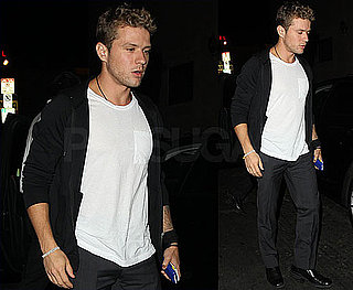 Pictures of Ryan Phillippe Clubbing in Hollywood Following a Trip to Toronto