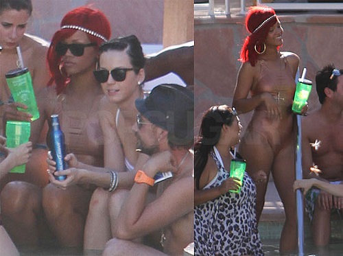 Pictures of Katy Perry's Bachelorette Party in Las Vegas With Rihanna