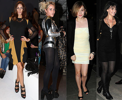 Pictures of Celebrities from 2011 Spring London Fashion Week