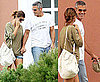 Pictures of George Clooney and Elisabetta Canalis in Italy