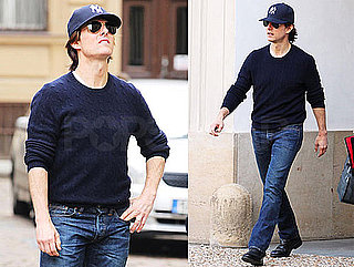 Pictures of Tom Cruise in Prague
