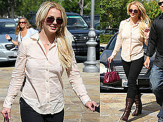 Pictures of Britney Spears Shopping in Calabasas