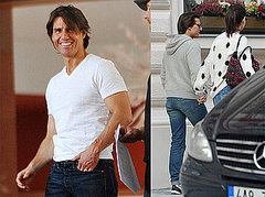 Pictures of Tom Cruise Scouting Locations For Mission Impossible 4 in Prague