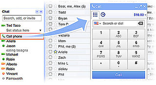 Making International Calls in Gmail
