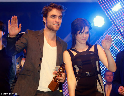 Kristen Stewart and Robert Pattinson
