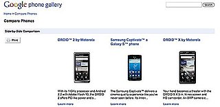 Google Phone Gallery