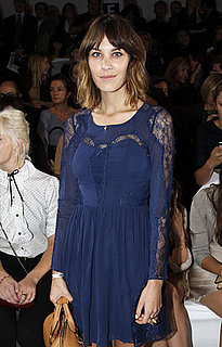 Picture of Alexa Chung at Paris Fashion Week