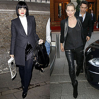 Pictures of Kate Moss, Lily Allen, Stephen Dorff and Celebs At Spring 2011 Paris Fashion Week