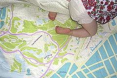 City Map Baby Blankets City Map Baby Blankets