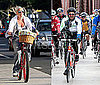 Pictures of Pink and Patrick Dempsey Biking