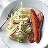 Fast, Easy, Affordable Weeknight Meal: Chicken Sausages With Slaw Recipe