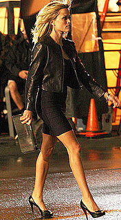 Pictures of Reese Witherspoon and Chris Pine Filming This Means War