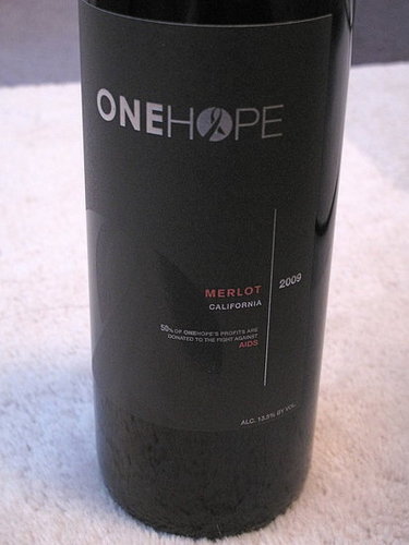Wine Review: 2008 OneHope California Merlot