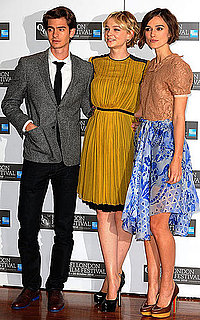 Pictures of Keira Knightley, Carey Mulligan, and Andrew Garfield at a Never Let Me Go Photo Call in London