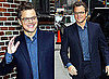 Matt Damon Arriving at The Late Show
