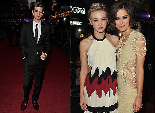 Carey Mulligan, Andrew Garfield and Keira Knightley at Never Let Me Go Premiere