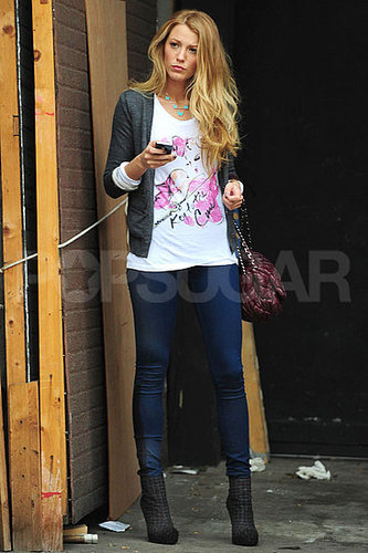 Pictures of Blake Lively Leaving a Photo Studio in NYC