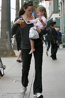 Pictures of Jennifer Garner and Seraphina Affleck in Santa Monica