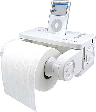 iCarta iPod Toilet Holder ($60) iCarta iPod Toilet Holder ($60)